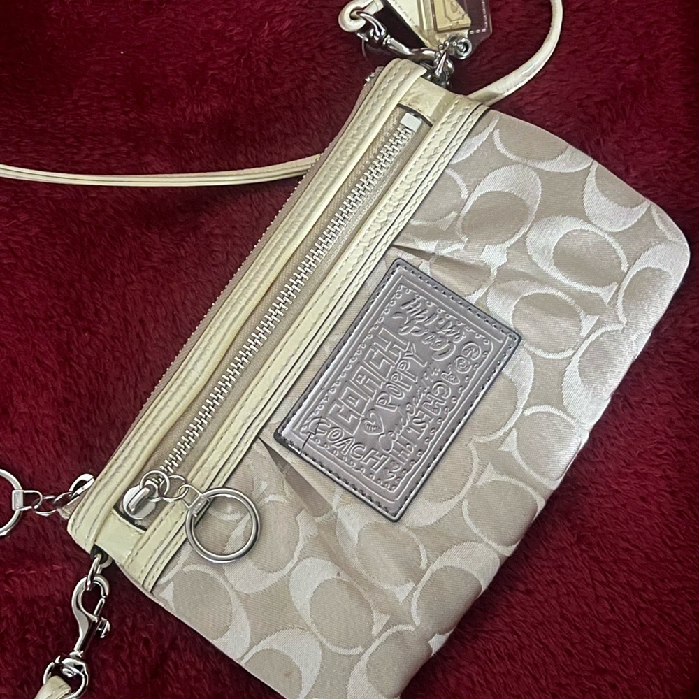 Coach Poppy Signature Crossbody Handbag Vintage Y2k